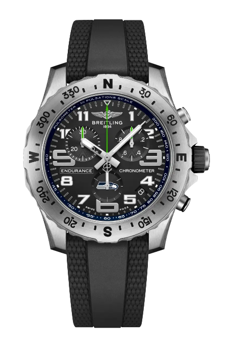 Review Breitling Endurance Pro 44 NFL Seattle Seahawks Edition Replica watch E823106A1BLS1